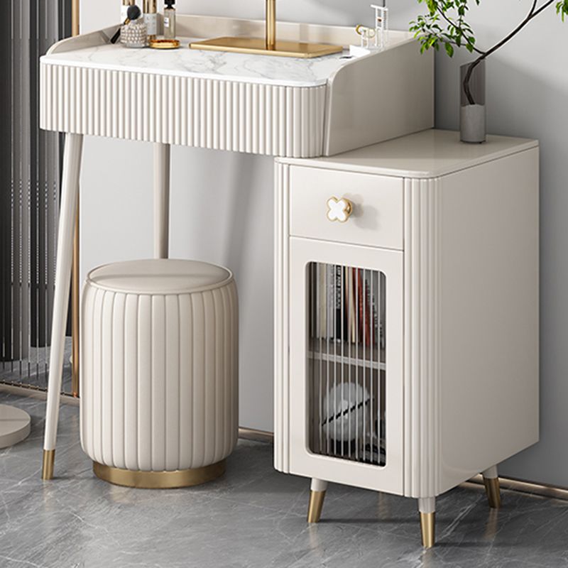 Tavolo da toeletta da toeletta per vanità contemporanea top vanity table set