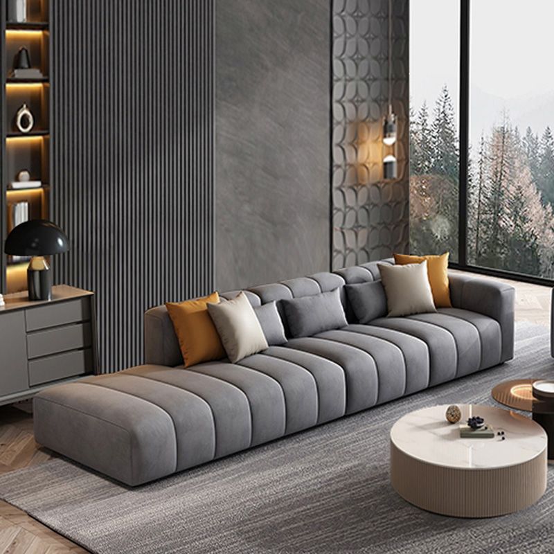 Biscuit Back Scandinavian Settee Living Room Standard Seating