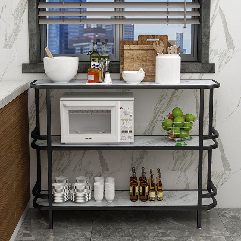 Tavolo da pranzo moderno semplice da cucina per cucina tavolo da preparazione stazionaria