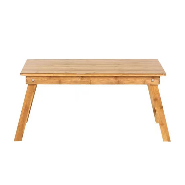 Zeitgenössischer rechteckiger Laptop -Schreibtisch faltete Holzschreiberschreibtisch faltet