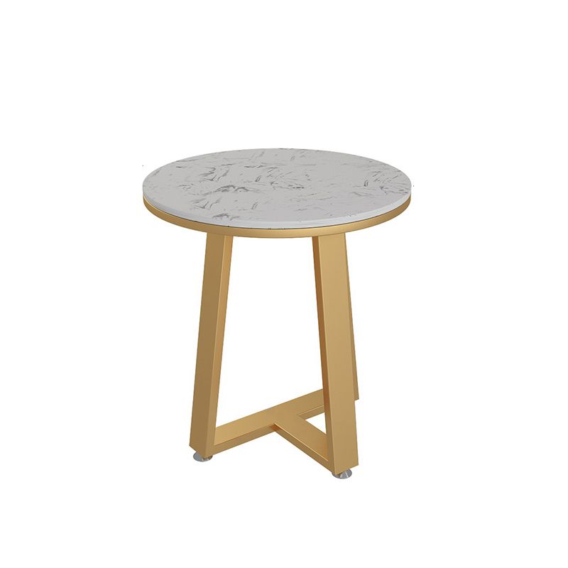 Glam Metal Cross Legs Coffee Table Faux Marble/Slate Oval Coffee Table Clearhalo 'Coffee & Accent Tables' 'Coffee Tables' 'coffee_tables' 'furn' 'furn_coffee_tables' 'Furniture' 'Living Room Furniture' 1200x1200_aa4bb5d3-0ebd-4174-988e-b0b63aa76568