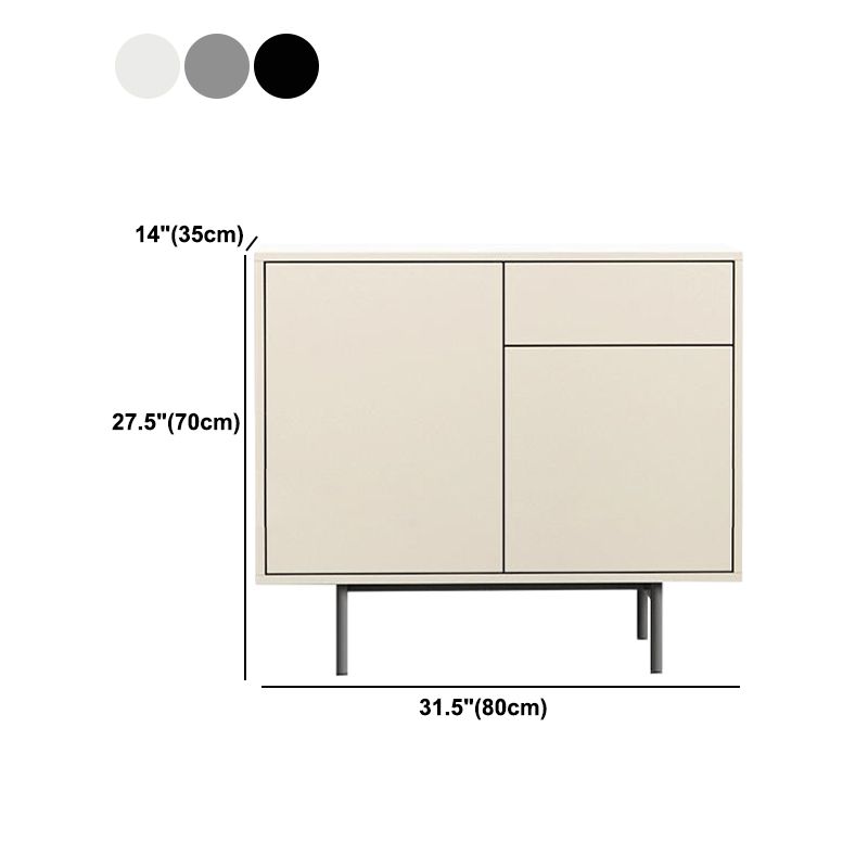Moderno legno ingegnerizzato da 27,5 "H Server buffet per sala da pranzo a buffet