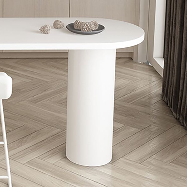 Contemporary Style Bar Counter Table Rectangle Dining Table for Home Clearhalo 'Bar Furniture' 'Bar Tables' 'bar_tables' 'furn' 'furn_bar_tables' 'Furniture' 'furniture_bar_tables' 'Kitchen & Dining Furniture' 1200x1200_aa4df4bc-c394-4efe-9340-d365d444e181