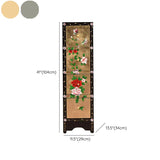 Cofre de madera de almacenamiento náutico de almacenamiento de dormitorio con cajones verticales con cajones