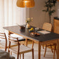 Simplicity Style Rectangle Stone Fixed Dinner Table with 4-foot Clearhalo 'Dining Tables & Seating' 'Dining Tables' 'dining_table' 'furn' 'furn_dining_table' 'Furniture' 'Kitchen & Dining Furniture' 1200x1200_aa510624-ba9f-4e9d-bc99-d991476d11fa