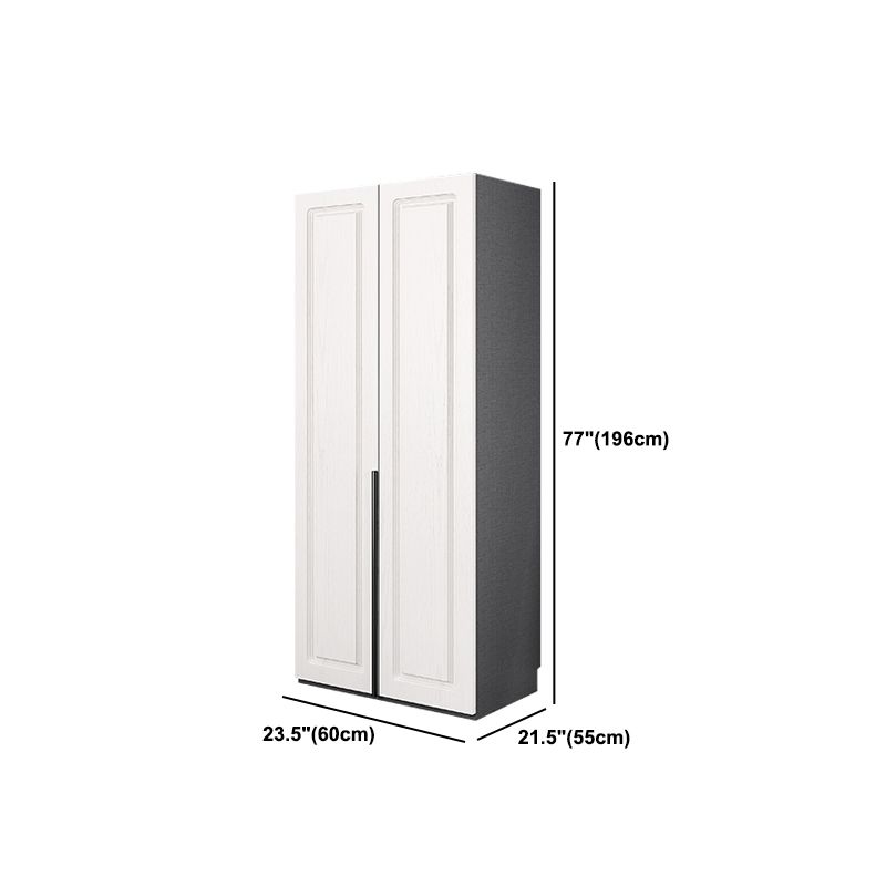 Modern Style Wooden Wardrobe Soft Close Door Wardrobe Closet with Drawer