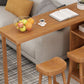 Pine Wood Bar Dining Table Modern Bar Dining Table with Sled Base Clearhalo 'Bar Furniture' 'Bar Tables' 'bar_tables' 'furn' 'furn_bar_tables' 'Furniture' 'furniture_bar_tables' 'Kitchen & Dining Furniture' 1200x1200_aa5695d6-a401-4d61-a1ed-b34abbce0446