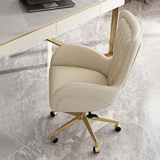 Modern Leather Task Chair Height-adjustable Desk Chair for Office Clearhalo 'furn' 'furn_office_chair' 'Furniture' 'Office Chairs' 'Office Furniture' 'office_chair' 1200x1200_aa5ad5df-722e-4627-934e-603c7becf7cf
