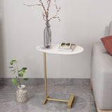 23.6" Tall Scandinavian Style Sofa Side Accent Table C Side Table End Table