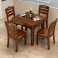Modern Style Solid Wood Furniture 5/7 Pcs Rectangle Dinette Table with Armless Chair Clearhalo 'Dining Room Sets' 'Dining Tables & Seating' 'dining_room_set' 'furn' 'furn_dining_room_set' 'Furniture' 'Kitchen & Dining Furniture' 1200x1200_aa605861-3c3b-434e-a8cd-01cb3f18b88f
