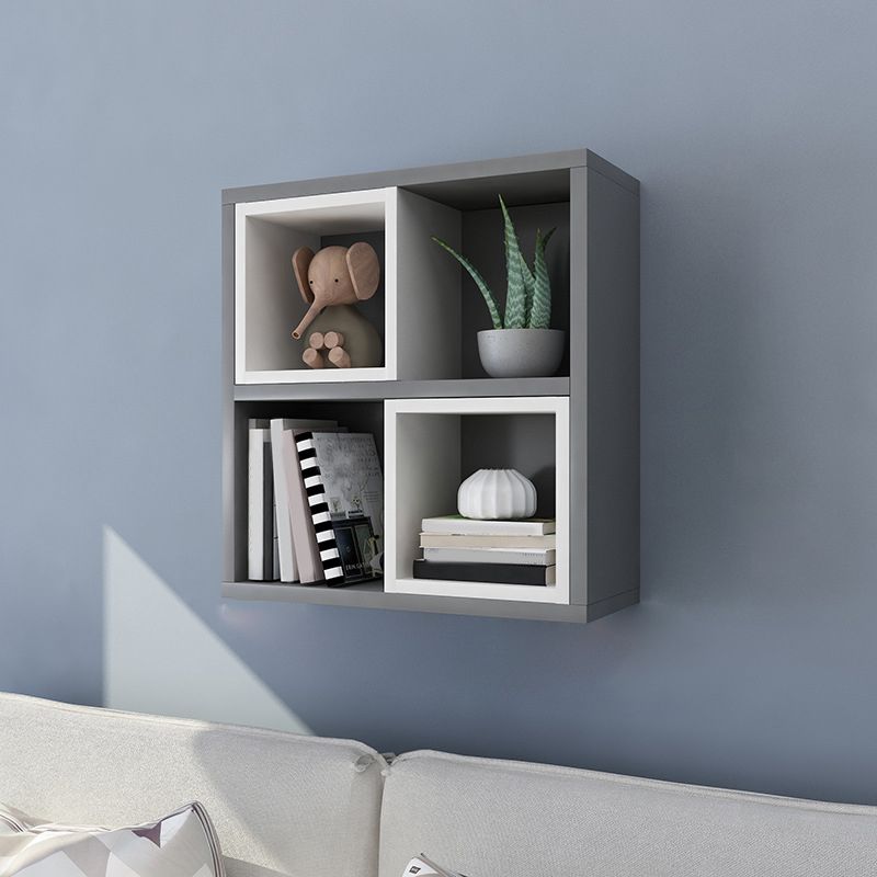 Modern Floating Bookshelf Wooden Wall Mounted Bookcase Shelves Included for Home Clearhalo 'Bookcases' 'furn' 'furn_bookcases' 'Furniture' 'Office Furniture' 1200x1200_aa609410-22d3-40fe-b900-6ad9c1b39384
