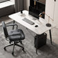 Rectangular Shaped Office Desk White/Black/Grey Writing Desk for Office Clearhalo 'furn' 'furn_office_desk' 'Furniture' 'Office Desks' 'Office Furniture' 'office_desk' 1200x1200_aa62ad6f-2b90-46bf-b069-278ed50cb6d0