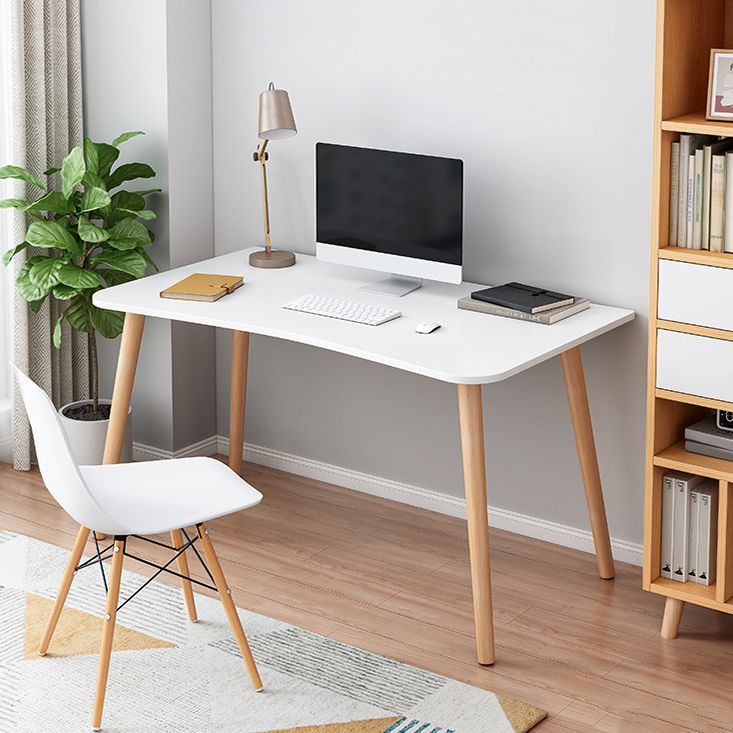 Modern & Contemporary Writing Desk Wooden Writing Desk for Bedroom Clearhalo 'furn' 'furn_office_desk' 'Furniture' 'Office Desks' 'Office Furniture' 'office_desk' 1200x1200_aa692cf8-0bb7-47be-b97d-4b4ce25f1aef
