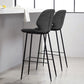 Industrial Style Bar-stool Iron Legs Bucket Leather Seat for Kitchen Bar Clearhalo 'Bar Furniture' 'Bar Stools' 'bar_stools' 'furn' 'furn_bar_stools' 'furniture_bar_stools' 'Kitchen & Dining Furniture' 'kitchen&dining_furn' 'kitchen' 'kitchen_furn' Furniture' 1200x1200_aa6981ba-db2f-45f5-945d-9fc0ae6a72c2