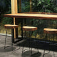 1/2/5 Pieces Bar Set with Backless Stools Metal Glam Pub Table Set for Small Places Clearhalo 'Bar Furniture' 'furn' 'furn_home_bar_bar_sets' 'Furniture' 'Home Bars & Bar Sets' 'home_bar_bar_sets' 'Kitchen & Dining Furniture' 1200x1200_aa6a94c0-c8da-4219-89df-d0e386944624