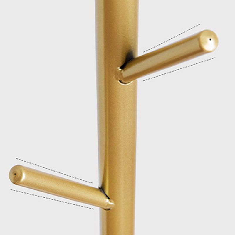 Luxuriöser Katastack 8 -Kleiderhaken Marmorboden Metalltrack für Schlafzimmer