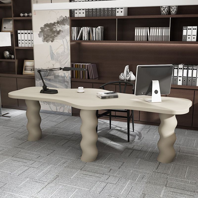 Tavolo da incontro in modulo gratuito Home Office Office in legno solido scrivania industriale