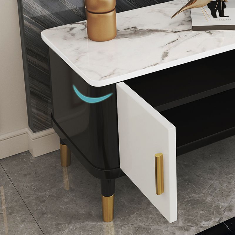 Open Storage TV Media Console Stone TV Console for Living Room Clearhalo 'furn' 'furn_tv_stands_entertainment_centers' 'Furniture' 'Living Room Furniture' 'TV Stands & Entertainment Centers' 'TV Stands & Media Storage Furniture' 'tv_stands_entertainment_centers' 1200x1200_aa7015ae-cbe7-4e85-940e-1bd17a9a4f11