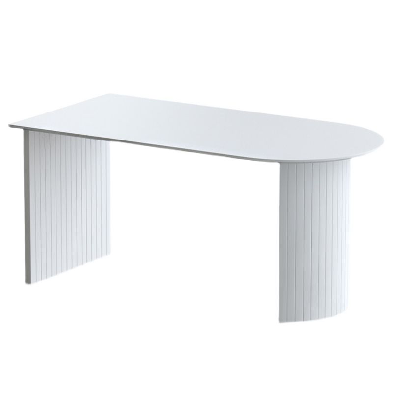 Solid Wood Contemporary Dining Table High Gloss White Wood Top Table for Dining Room Clearhalo ' dining_table' 'Dining Tables & Seating' 'Dining Tables' 'furn' 'furn_dining_table' 'Furniture' 'furniture_dining_table' 'Kitchen & Dining Furniture' 'kitchen&dining_furn' 'kitchen' 'kitchen_dining_table' 1200x1200_aa71b864-9bc3-4880-a986-10e8dd284748