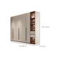Hinged Storage Cabinet Modern Wardrobe Armoire with Garment Rod Clearhalo 'Armoires & Wardrobes' 'armoires_wardrobes' 'Bedroom Furniture' 'furn' 'furn_armoires_wardrobes' 'Furniture' 1200x1200_aa71bd3b-f546-4e9e-976f-50948265e966
