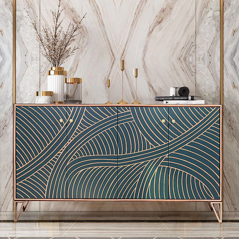 Sala da pranzo glam buffet server server legno buffet server con archiviazione