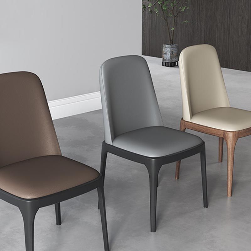 Dining Chairs Modern Style Oak Wood Side Chairs for Dining Room Clearhalo 'Dining Chairs' 'Dining Tables & Seating' 'dining_chair' 'furn' 'furn_dining_chair' 'Furniture' 'furniture_dining_chair' 'Kitchen & Dining Furniture' 1200x1200_aa75b129-59e4-43d2-b4c5-90068e9a9cd0