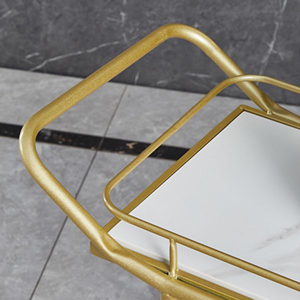 27.55" High Rolling Contemporary Prep Table Stone Prep Table for Restaurant