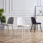 Contemporary Chair Dining Armless Side Chairs with Plastic Legs for Kitchen Clearhalo ' kitchen&dining_furn' 'Dining Chairs' 'Dining Tables & Seating' 'dining_chair' 'furn' 'furn_dining_chair' 'Furniture' 'furniture_dining_chair' 'Kitchen & Dining Furniture' 'kitchen' 1200x1200_aa776b34-6046-4628-9ece-d1a42652ac76