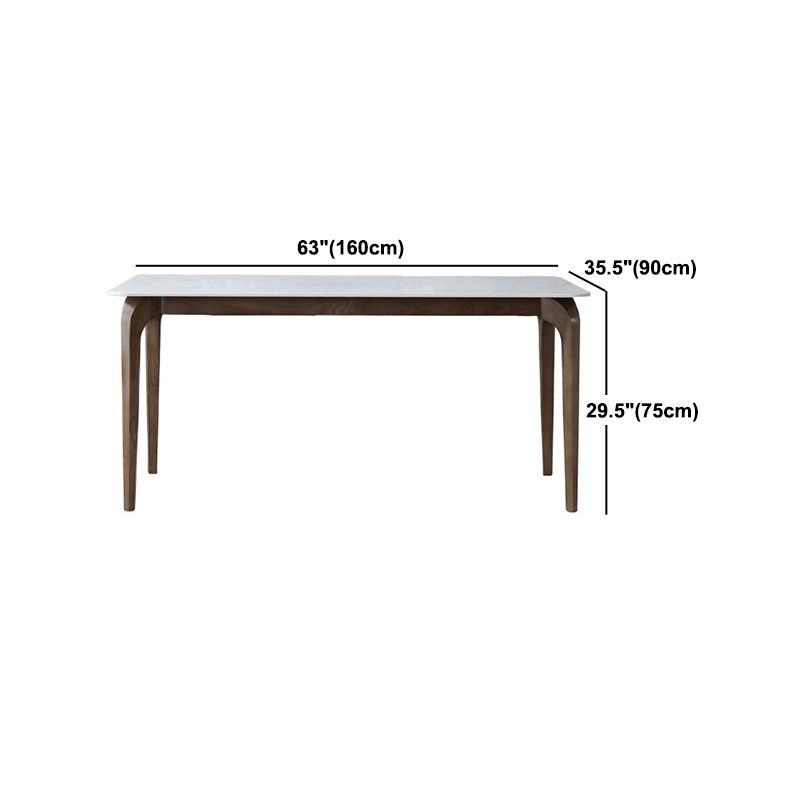 Contemporary Sintered Stone Rectangle Table Set 1/4/5 Pieces Dining Set Clearhalo 'Dining Room Sets' 'Dining Tables & Seating' 'dining_room_set' 'furn' 'furn_dining_room_set' 'Furniture' 'Kitchen & Dining Furniture' 1200x1200_aa77f6bc-87af-40a3-9046-56620e48ee85