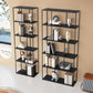 76.77"H Bookshelf Contemporary Style Open Back Black Bookcase for Home Office Clearhalo 'Bookcases' 'furn' 'furn_bookcases' 'Furniture' 'furniture_bookcases' 'Office Furniture' 1200x1200_aa7816e6-78b9-492e-8229-efa4e95c8e31