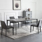 Industrial Style Home Sintered Stone Dining Table Metallic Base Rectangle Table Clearhalo ' dining_table' 'Dining Tables & Seating' 'Dining Tables' 'furn' 'furn_dining_table' 'Furniture' 'furniture_dining_table' 'Kitchen & Dining Furniture' 'kitchen&dining_furn' 'kitchen' 'kitchen_dining_table' 1200x1200_aa78a249-a90a-44da-9cc0-2bb66cb42cd9