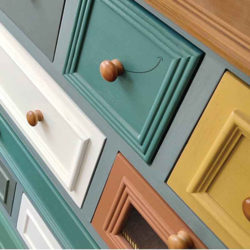 Nautical Bedroom Storage Chest Wooden Vertical Chest with 12 Drawers Clearhalo 'Bedroom Furniture' 'Dressers & Chests' 'dressers_chests' 'furn' 'furn_dressers_chests' 'Furniture' 1200x1200_aa78e2f2-ac87-4ca2-bb30-c9f25687a386