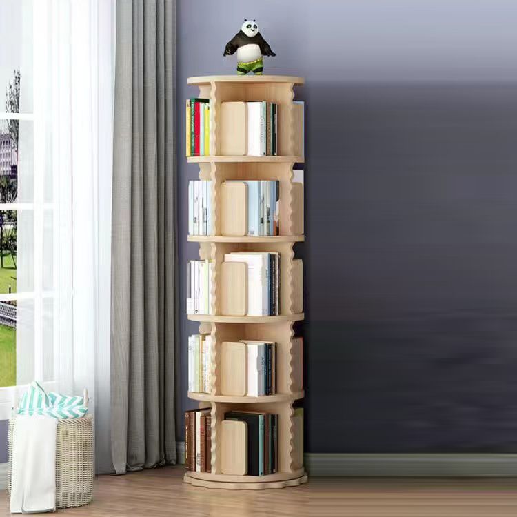 Scandinavian Style Bookshelf Closed Back Solid Wood Bookcase for Home Office Study Room Clearhalo 'Bookcases' 'furn' 'furn_bookcases' 'Furniture' 'furniture_bookcases' 'kitchen' 'kitchen_bookcases' 'Living Room Furniture' 'Office Furniture' 1200x1200_aa7a6883-7164-43f9-9464-77e591cd5bf6