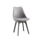 Nordic Style Armless Chair Plastic Upholstered Side Chair (Set of 2/4) Clearhalo 'Dining Chairs' 'Dining Tables & Seating' 'dining_chair' 'Furniture' 'furniture_dining_chair' 'Kitchen & Dining Furniture' 1200x1200_aa7b67eb-3fa9-428f-a83a-15dd3f7552cf