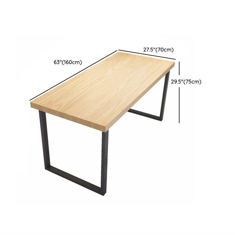 Industrieller Esstisch Set 1/5/7 Stücke fester Holz Esstisch mit Stühlen