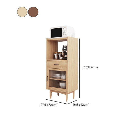 Contemporary Buffet Server Pine Dining Server with Drawers for Living Room Clearhalo 'buffet_sideboard' 'Buffets & Sideboards' 'furn' 'furn_buffet_sideboard' 'Furniture' 'Kitchen & Dining Furniture' 1200x1200_aa7c144c-39c2-45d3-8358-f5b027edca9b