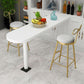 Upholstered Counter Stool Glam Style Round Low Back Bar Stool with Gold Frame Clearhalo 'Bar Furniture' 'Bar Stools' 'bar_stools' 'furn' 'furn_bar_stools' 'Furniture' 'Kitchen & Dining Furniture' 1200x1200_aa7c5fd6-ee73-4965-b1c0-e957cc4a35a8