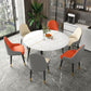 Faux Leather Dining Chair Parsons Home Dining Arm Side Chair Clearhalo 'Dining Chairs' 'Dining Tables & Seating' 'dining_chair' 'furn' 'furn_dining_chair' 'Furniture' 'Kitchen & Dining Furniture' 1200x1200_aa7d6d89-8b77-4d68-9e66-9a937117357c