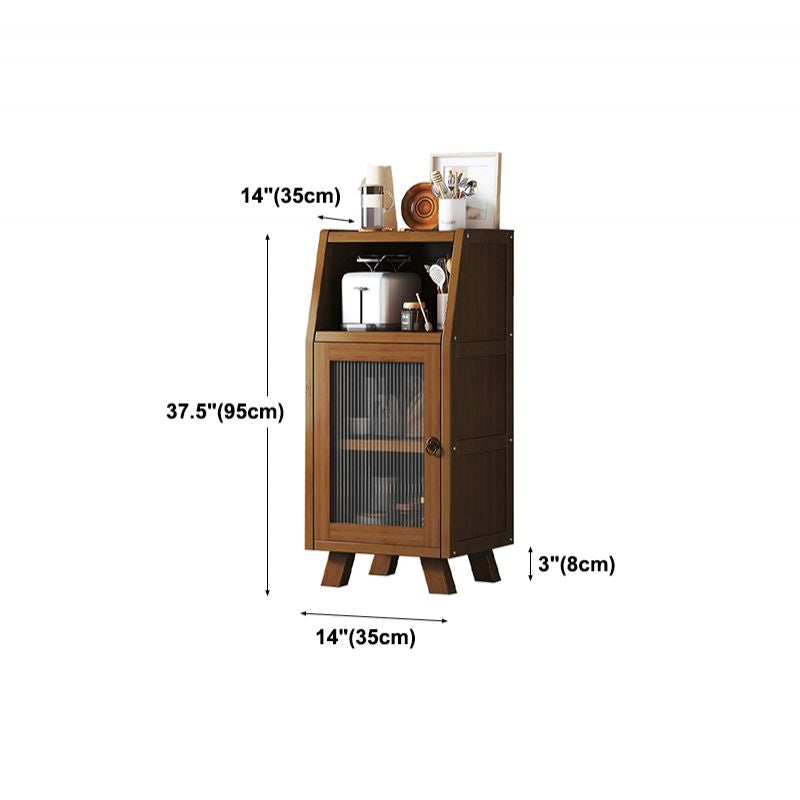 Moderner Stil eines Esstischs Bambus 38-Zoll-Höhenbuffettisch für die Küche