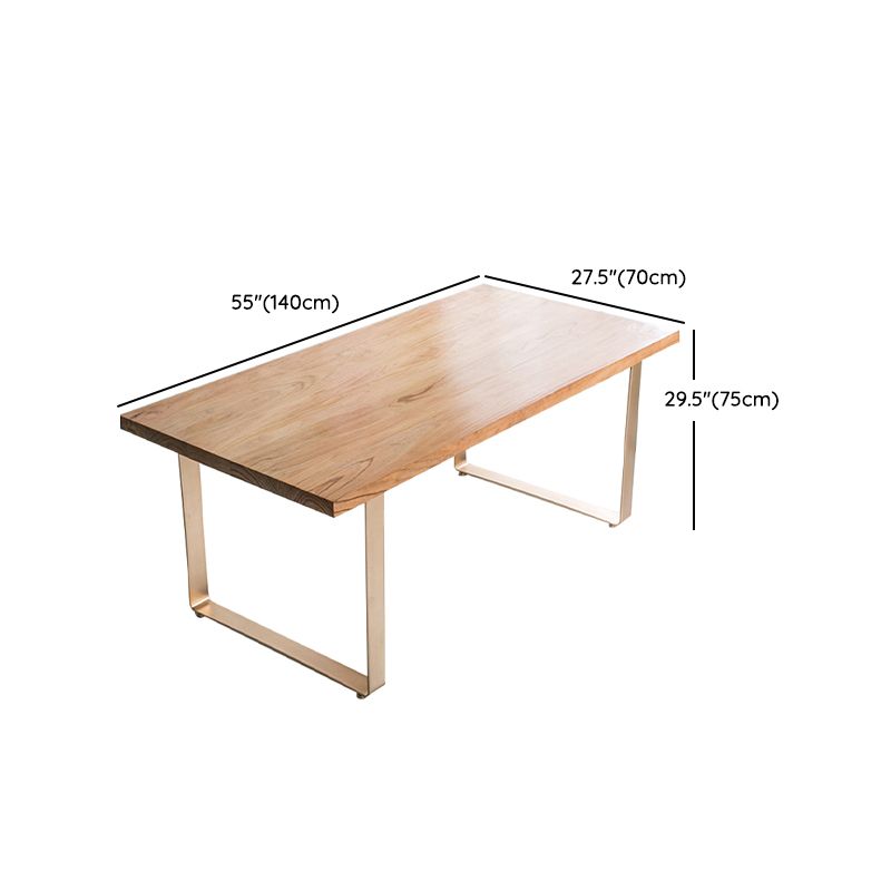 Moderne natuurlijke afwerking Dinerset 1/3/5 stuks houten dinette set voor thuis