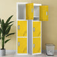 Contemporary Steel Wardrobe Armoire Hinged Wardrobe Cabinet for Home