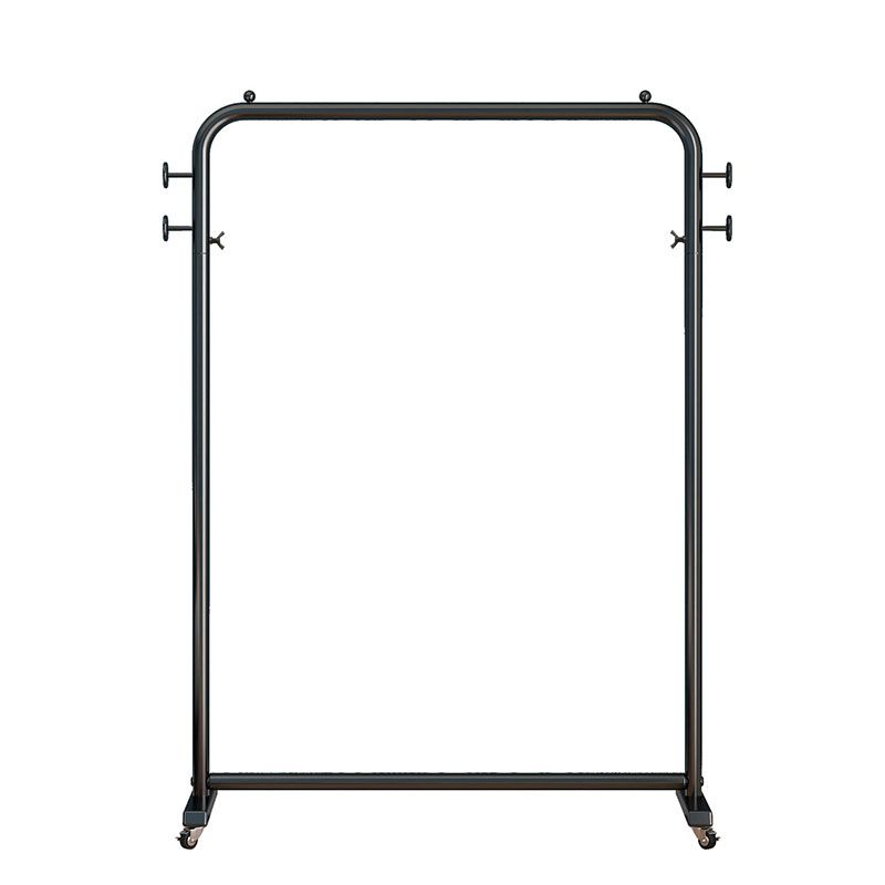 ゴージャスなメタルコートラックシンプルなプライアンコートフックコートラックとキャスター