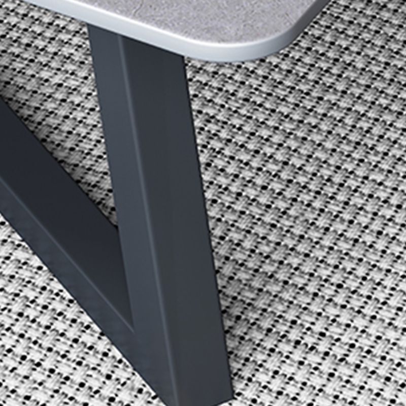 Tavolino rettangolare in ardesia tavolino ornato per soggiorno