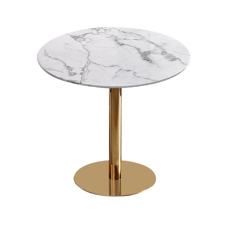 Modern 1/3/5 Pieces Dining Set Faux Marble Dining Table for Home Use Clearhalo 'Dining Room Sets' 'Dining Tables & Seating' 'dining_room_set' 'furn' 'furn_dining_room_set' 'Furniture' 'furniture_dining_room_set' 'Kitchen & Dining Furniture' 'kitchen&dining_furn' 'kitchen' 1200x1200_aa89f76f-e19b-4d60-8281-1de05b2fd757