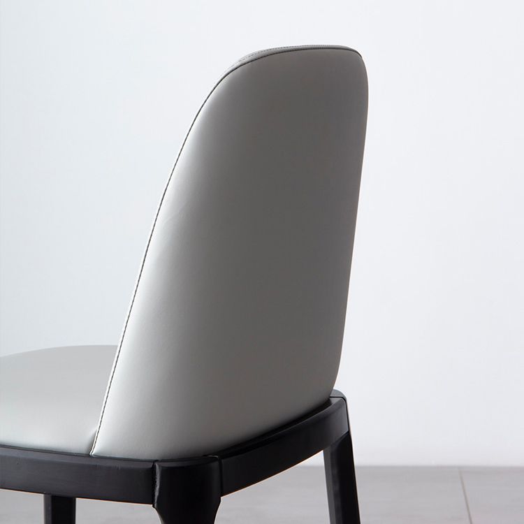 Glam Style Wooden Dining Chair Dining Armless Single Chair for Kitchen Clearhalo ' kitchen&dining_furn' 'Dining Chairs' 'Dining Tables & Seating' 'dining_chair' 'furn' 'furn_dining_chair' 'Furniture' 'furniture_dining_chair' 'Kitchen & Dining Furniture' 'kitchen' 1200x1200_aa8a5b46-97d7-4b87-b29a-eb68ca3e6ac9