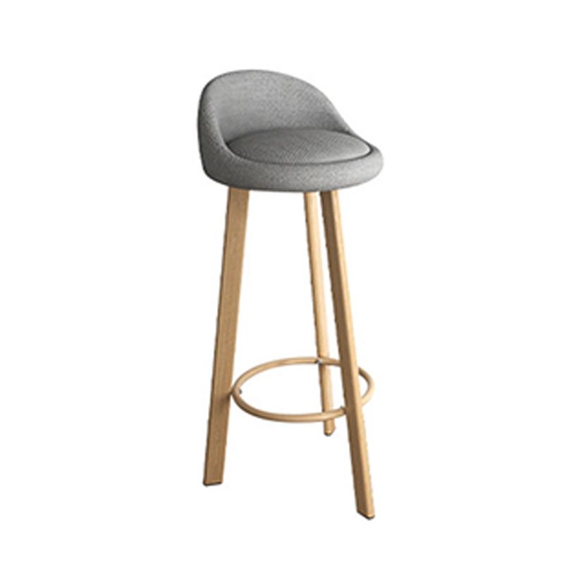32.5" Fabric Indoor Bar Stools Contemporary Bar Height Barstool Clearhalo 'Bar Furniture' 'Bar Stools' 'bar_stools' 'furn' 'furn_bar_stools' 'furniture_bar_stools' 'Kitchen & Dining Furniture' 'kitchen&dining_furn' 'kitchen' 'kitchen_furn' Furniture' 1200x1200_aa8d08d7-82ee-48f7-97e4-ce7c8c86c840