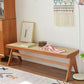 Tropical Solid Wood Bedroom Bench 50" L Seating Bench with Legs Clearhalo 'Benches' 'Chairs & Seating' 'furn' 'furn_benches' 'Furniture' 'Living Room Furniture' 1200x1200_aa8f5a06-8614-4052-8cd5-ccf0150ea8d2