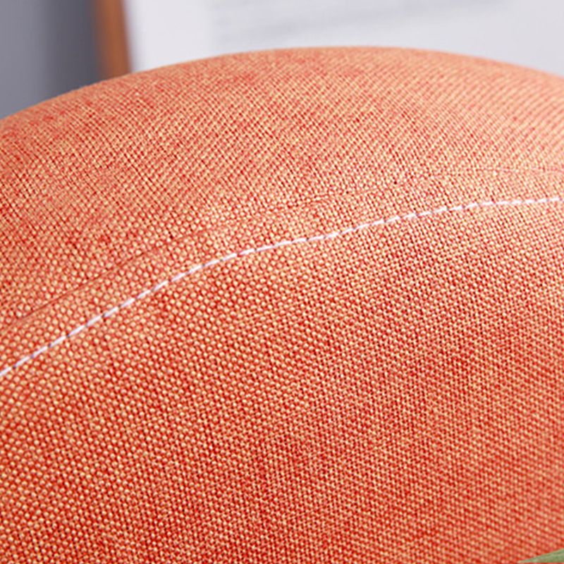 19.68"Wide Armchair Camel Back Cotton Blend Chair with Round Arms and Basic Four Legs Clearhalo 'Accent Chairs' 'accent_chairs' 'Chairs & Seating' 'furn' 'furn_accent_chairs' 'Furniture' 'Living Room Furniture' 1200x1200_aa91b1d4-f25b-4b13-9622-43618a993678