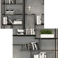 Metal Black Shelf Bookcase Contemporary Bookshelf for Home Office Clearhalo 'Bookcases' 'furn' 'furn_bookcases' 'Furniture' 'furniture_bookcases' 'Office Furniture' 1200x1200_aa9271ff-bdfd-47e1-8abf-d32dd1866412