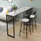 Stone Bar Dining Table Modern Bar Table with Double Pedestal for Living Room Dining Room Clearhalo 'Bar Furniture' 'Bar Tables' 'bar_tables' 'furn' 'furn_bar_tables' 'Furniture' 'furniture_bar_tables' 'Kitchen & Dining Furniture' 1200x1200_aa980f66-5f5e-4f02-ab4f-7cc53b7a94a6